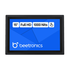 15 Inch Touchscreen Metal (High Brightness)