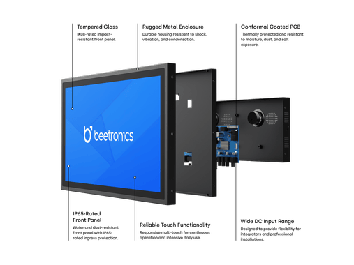 24 Inch Touchscreen Metal