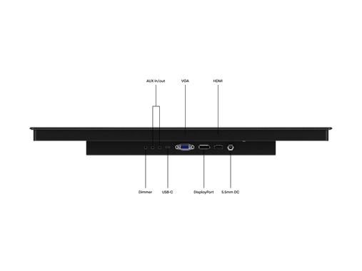22 Inch Touchscreen Metal (High Brightness)
