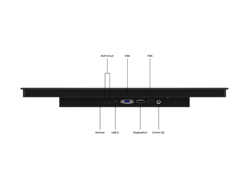 17 Inch Touchscreen Metal (High Brightness)