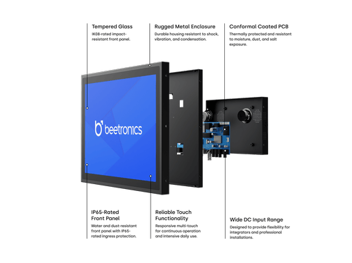 8 Inch Touchscreen Metal (4:3)